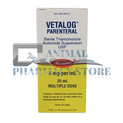 Buy Vetalog Injectable 6mg/25ml